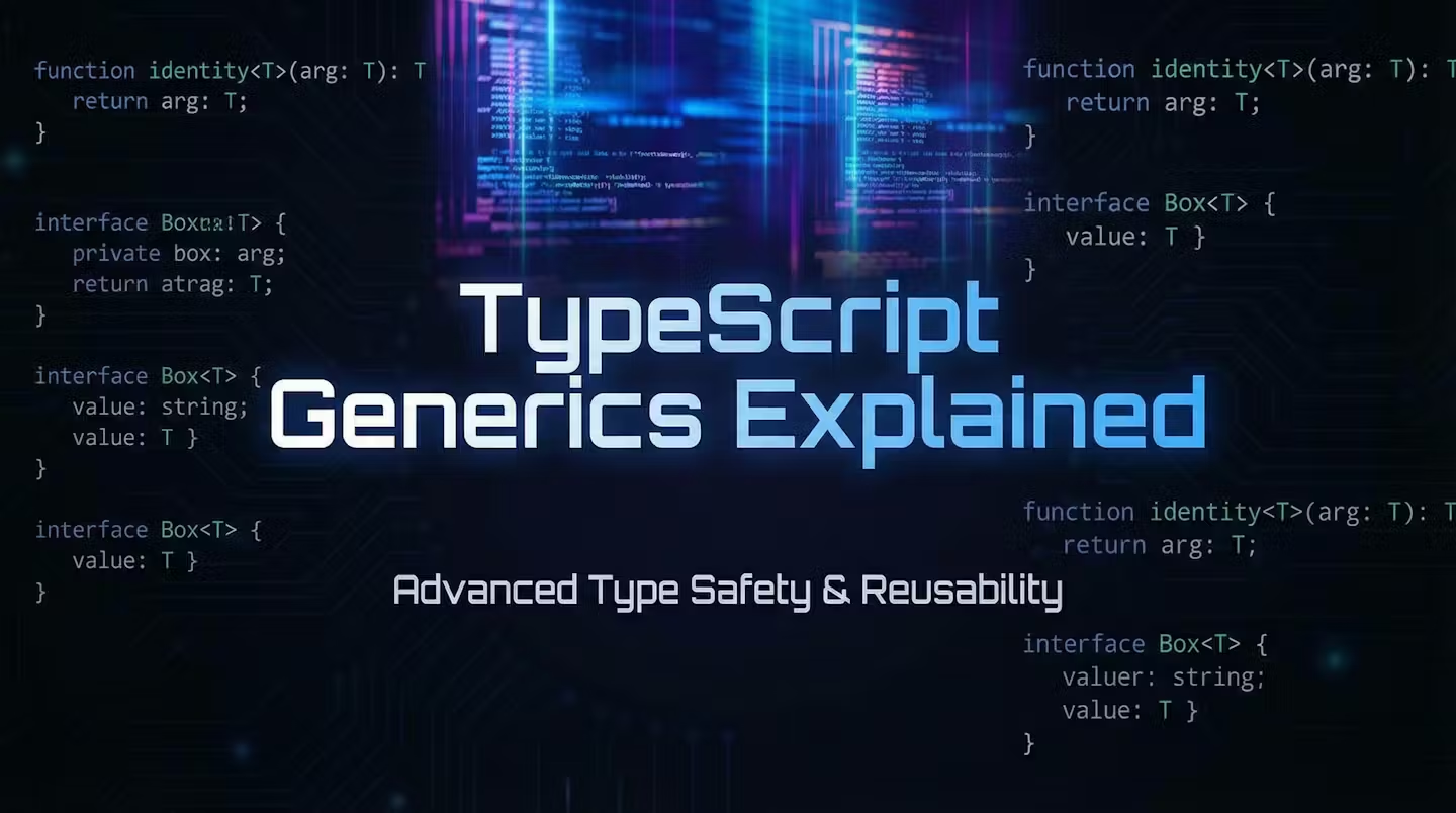 TypeScript Generics Explained